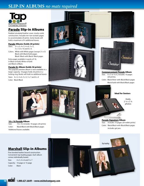Download the complete 2012 Michel Catalog ... - Michel Company