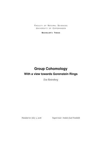 Bachelors thesis