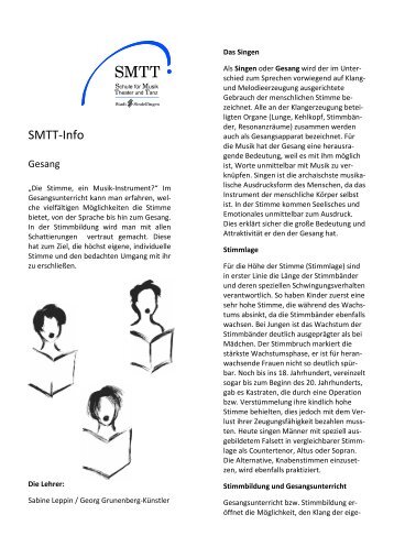 Pdf zum Herunterladen - Schule fÃ¼r Musik, Theater und Tanz (SMTT)