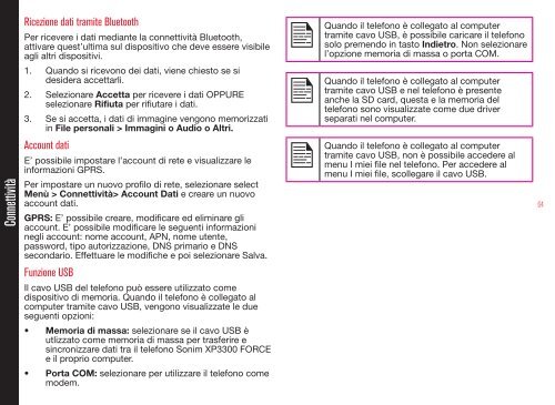 XP3300 FORCE Manuale d'uso pdf - Manto.ch