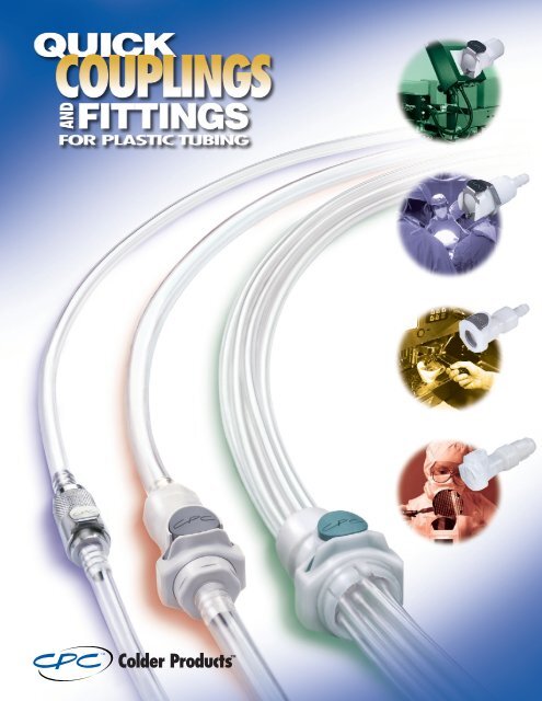 3//8 ID CPC Colder HFCD16612 Valved Bulkhead Panel Mount Hose Barb 3//8 Flow Size PP