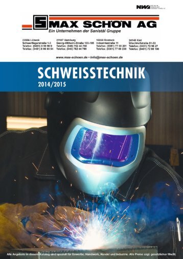 Schweiß- und Schneidmaschinen - Max Schön AG