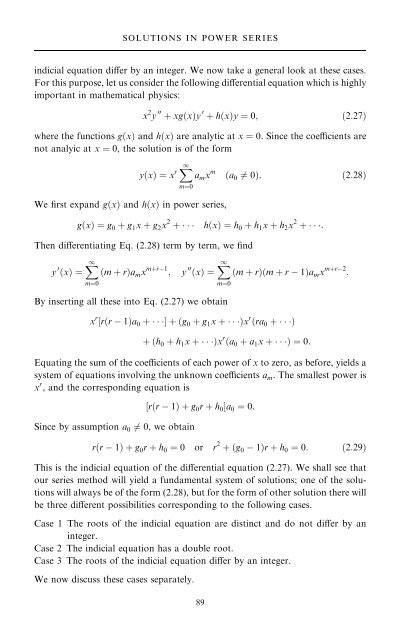 Mathematical Methods for Physicists: A concise introduction - Site Map