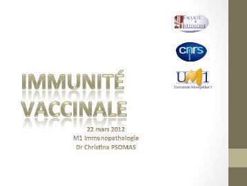 Immunité vaccinale