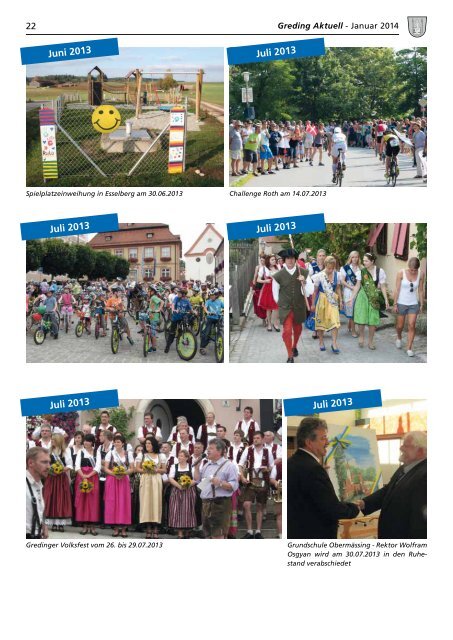 kalender Januar 2014 Highlights aus dem Jahr 2013 - Druckerei ...