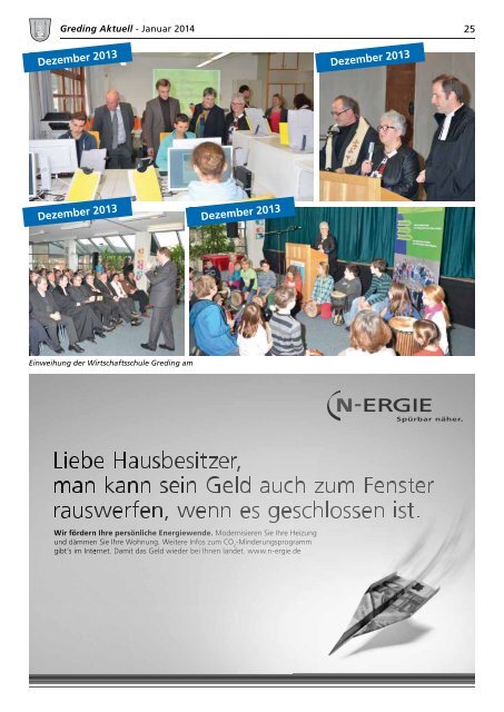 kalender Januar 2014 Highlights aus dem Jahr 2013 - Druckerei ...