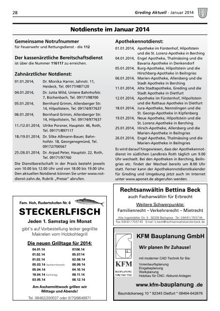 kalender Januar 2014 Highlights aus dem Jahr 2013 - Druckerei ...