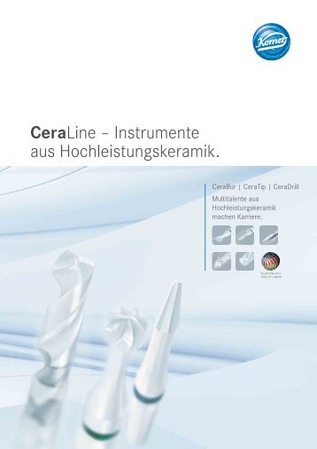 CeraLine – Instrumente aus Hochleistungskeramik.