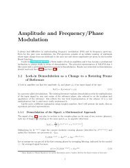 Amplitude and Frequency/Phase Modulation - Zurich Instruments