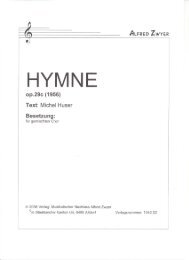 Hymne - Staatsarchiv Uri