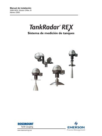 Manual: TankRadar Rex Installation Manual - Emerson Process ...