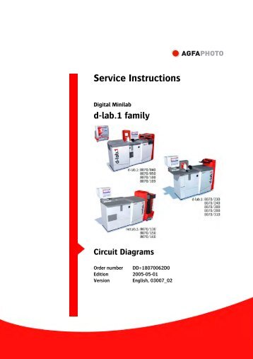 d-lab.1 family Circuit Diagrams - Saal Digital Fotoservice GmbH