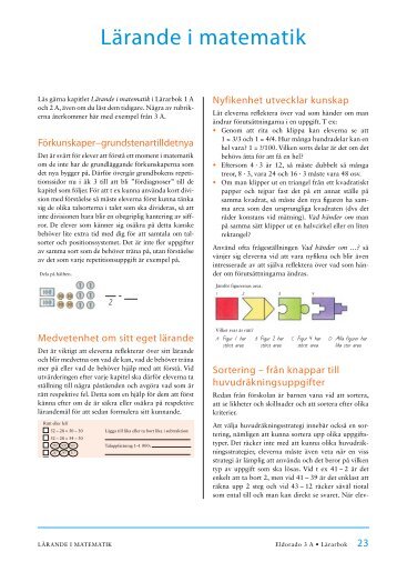 LÃ¤rande i matematik, 3A - Natur och Kultur