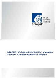 GRAEPEL 8D-Report-Richtlinie fÃƒÂ¼r Lieferanten