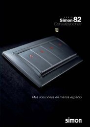 Simon 82, catálogo mecanismos, interruptores, llaves  - Venespa