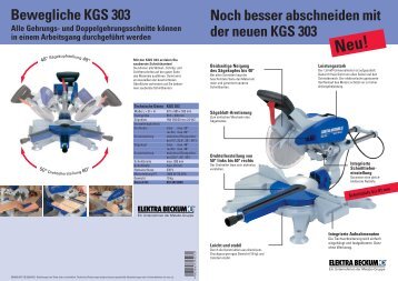 Bewegliche KGS 303 - Mischi G. Maschinen