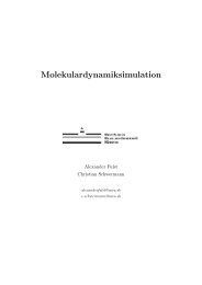 Molekulardynamiksimulation