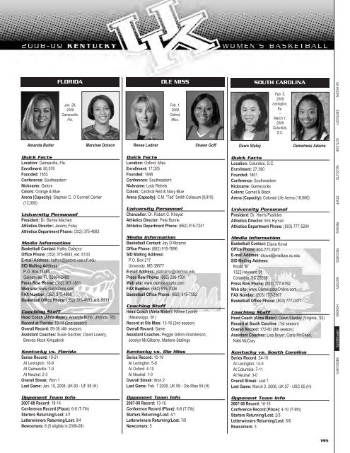 Women's basketball timeline - University of Kentucky Athletics