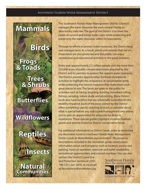 butterflies - cover sheet.ai - Southwest Florida Water Management ...