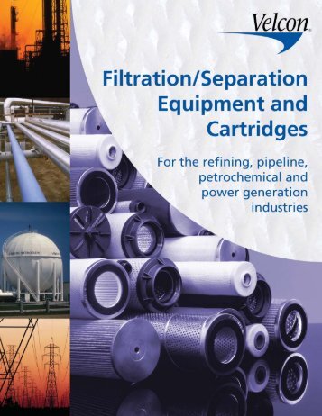 FiltrationSeparationEquipmentforPetrochem1960.pdf - Velcon Filters