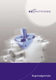 Kegelradgetriebe - ZZ-Antriebe GmbH