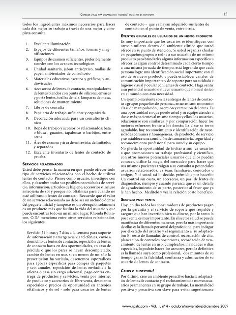 Donwload PDF - Revista Panamericana de Lentes de Contacto