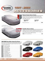 1997 - 2004 ACCESSORIES - Corvette America