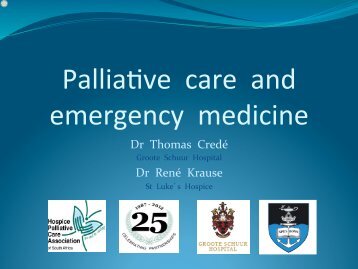 Pallia ve care and emergency medicine - Hospice Palliative Care ...