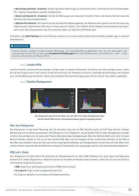 DxO Optics Pro 9 - DxO Labs