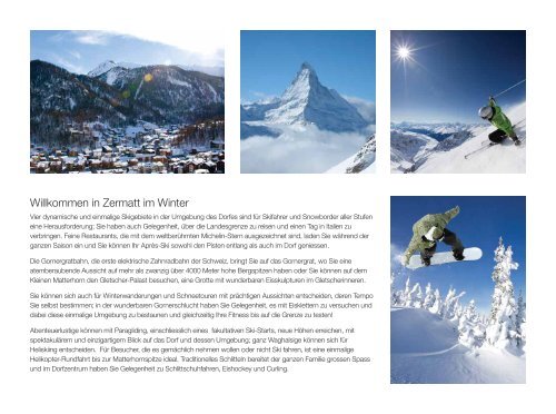 dem exklusivsten chalet in den schweizer alpen - Chalet Zermatt ...