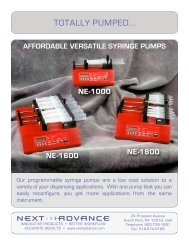 Syringe Pumps.pdf - BioFrontier Technology