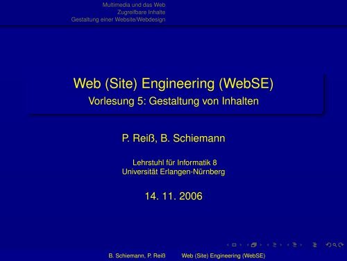 Web - Lehrstuhl für Informatik 8 (Theoretische Informatik)