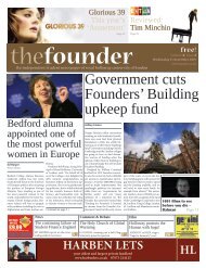 Government cuts Founders' Building upkeep fund - The Founder