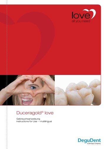 DuceragoldÂ® love - DeguDent