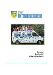 Konzept Spielmobil (pdf / 1,7 mb) - Stadt Unterschleissheim