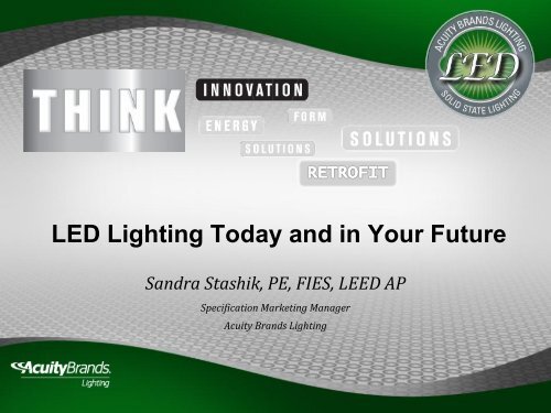 LED Lighting Today and in Your Future - EEB Hub