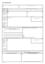 Stock Transfer Form J10