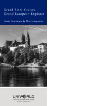 Grand European Explorer - Uniworld River Cruises