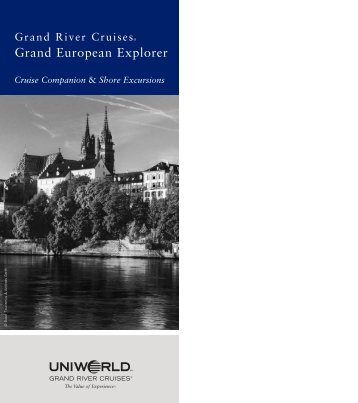 Grand European Explorer - Uniworld River Cruises