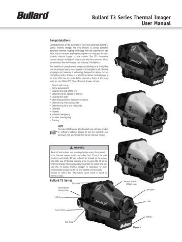 Bullard T3 Series Thermal Imager User Manual - blackwoodfire.org