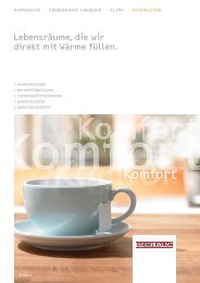 Komfort - STIEBEL ELTRON Ãsterreich