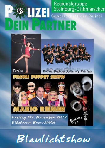 Blaulichtshow - bei Polizeifeste.de