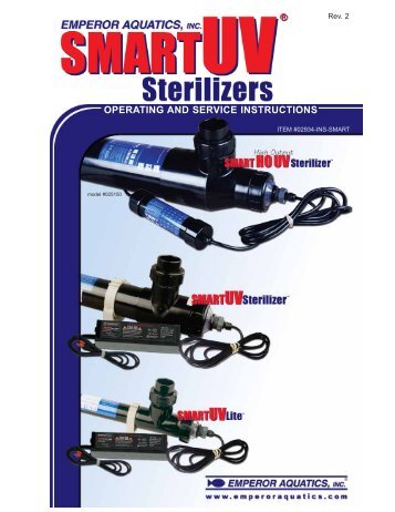 Emperor Aquatics SMART UV Sterilizers Manual PDF - Drs. Foster ...