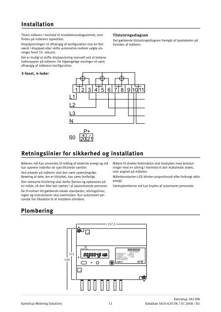 Datablad - Kamstrup