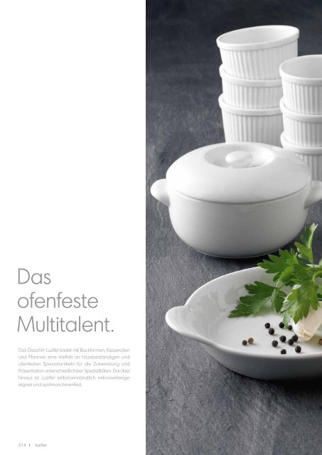 Katalog Gastronomie - Bauscher