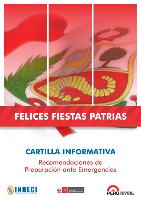 Cartilla Informativa - Indeci