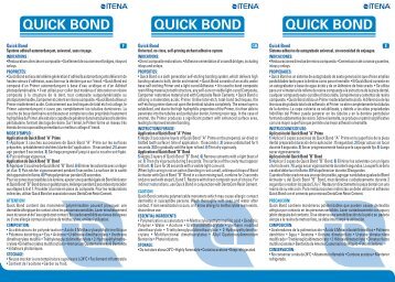 quick bond quick bond quick bond - Itena clinical France