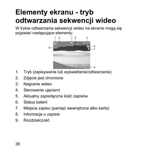 Elementy ekranu - Progres - przedstawiciel Medion