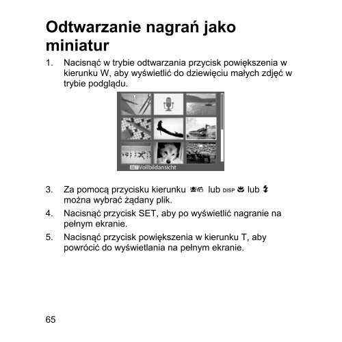 Elementy ekranu - Progres - przedstawiciel Medion