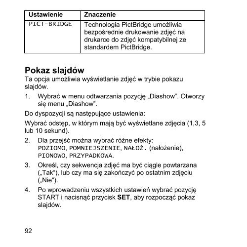 Elementy ekranu - Progres - przedstawiciel Medion